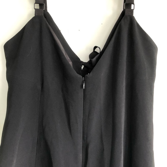 Cinq à Sept Audrey Ruffle Romper Black - Picture 9 of 13